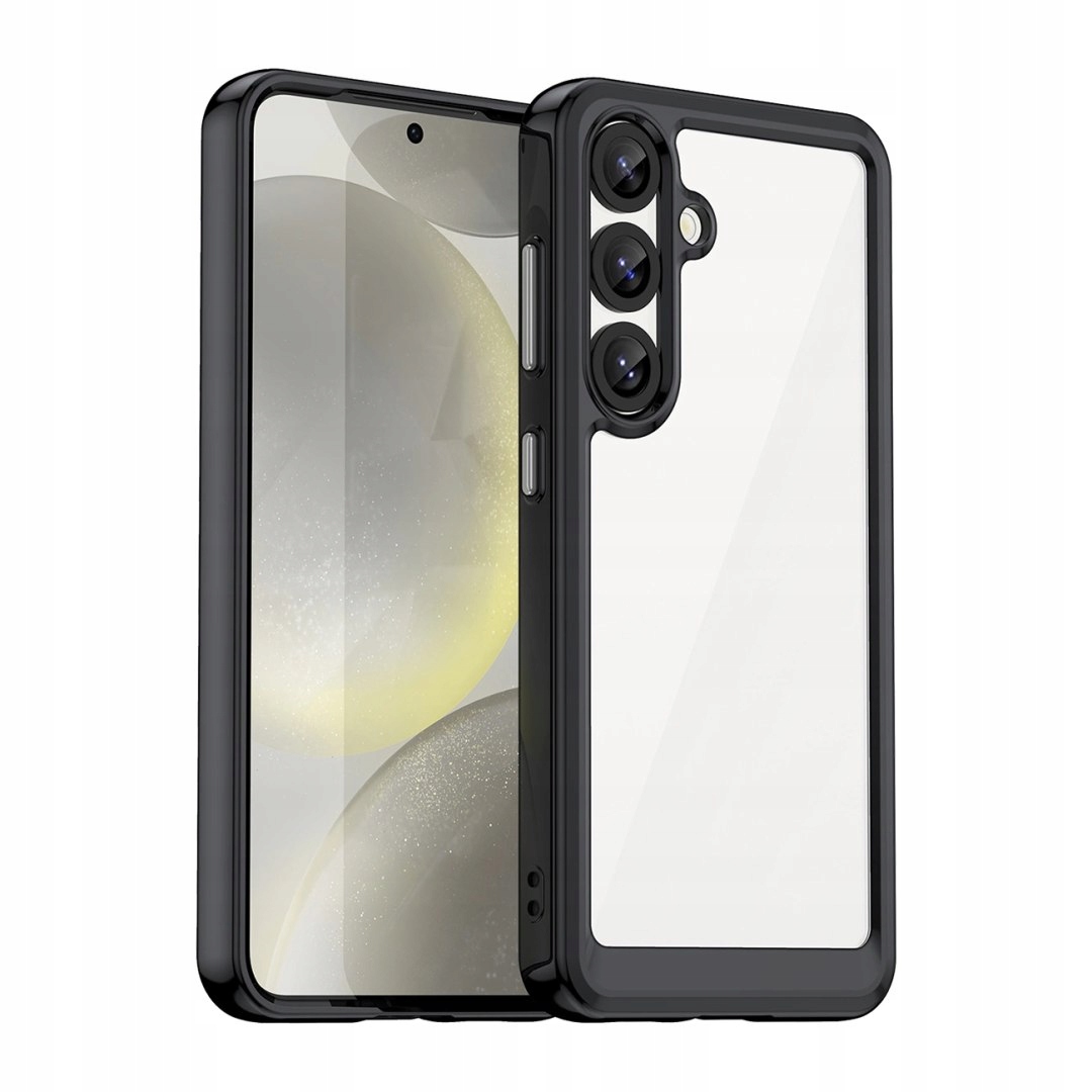 Etui silikonowe Outer Space Case z żelową ramką do Samsung Galaxy S25 cza