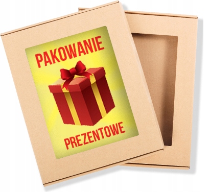 

Usługa pakowania prezentowego Pudełko z okienkiem