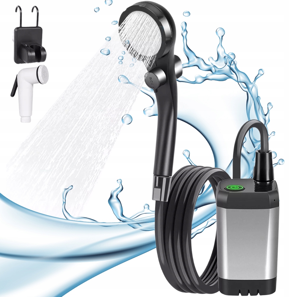 Prysznic Kempingowy Z Filtrem Na Piasek Czyszczenie Dna 3 Tryby Dyszy