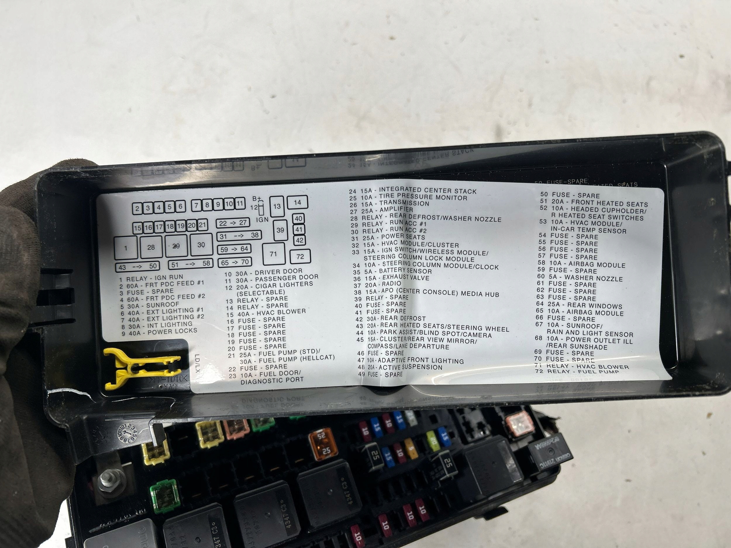 блок предохранителей CHRYSLER 300C P68243054AC