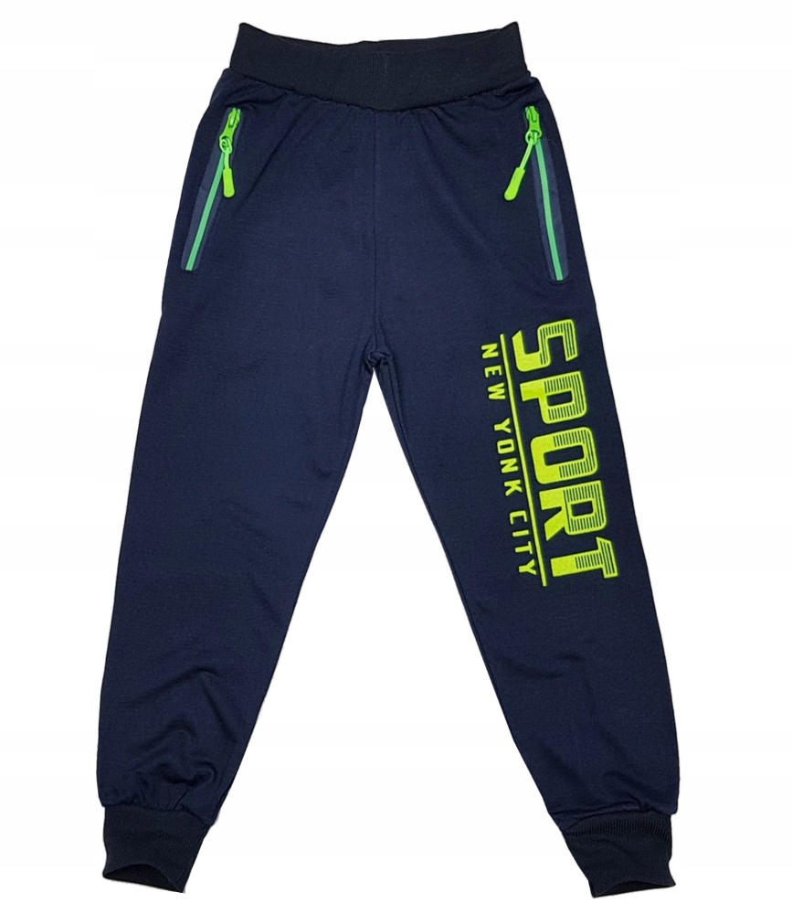 

Spodnie dresowe Sport City r 4 - 98/104 cm Navy