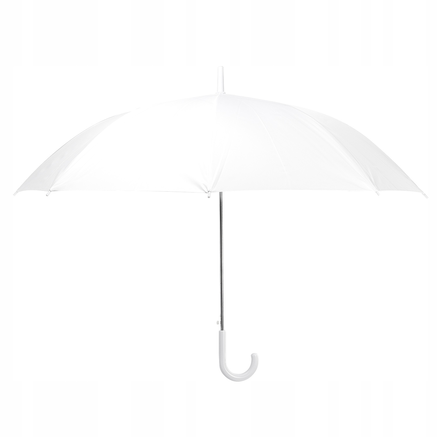 BIAŁY PARASOL biała parasolka ślubna DUŻY XXL Wzór dominujący bez wzoru