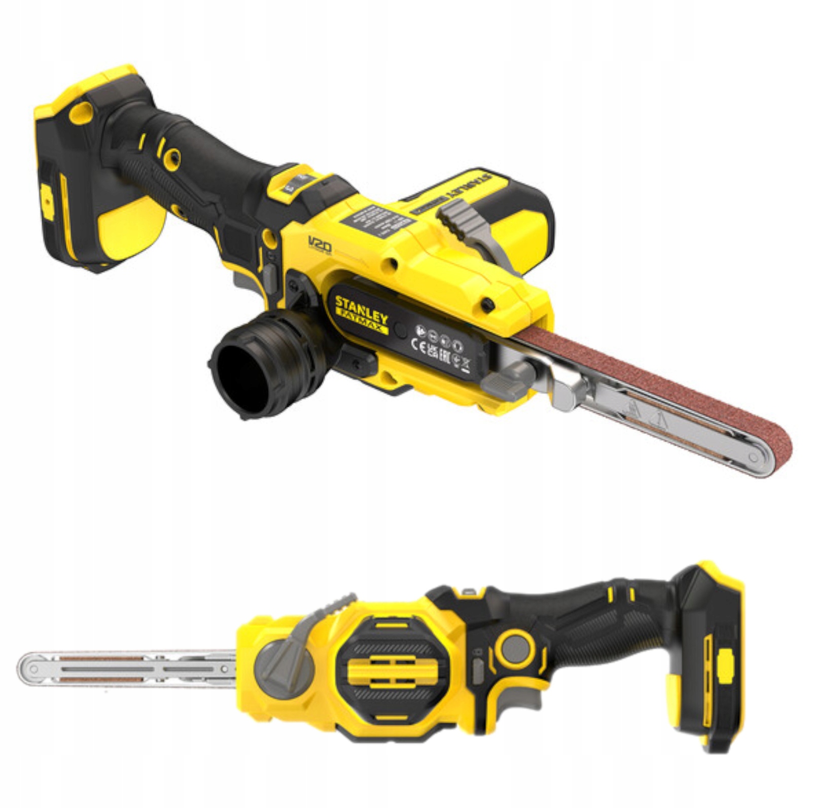 Stanley Fatmax Akumulátorový pásový pilník 13 mm 18V body SFMCE210B-XJ
