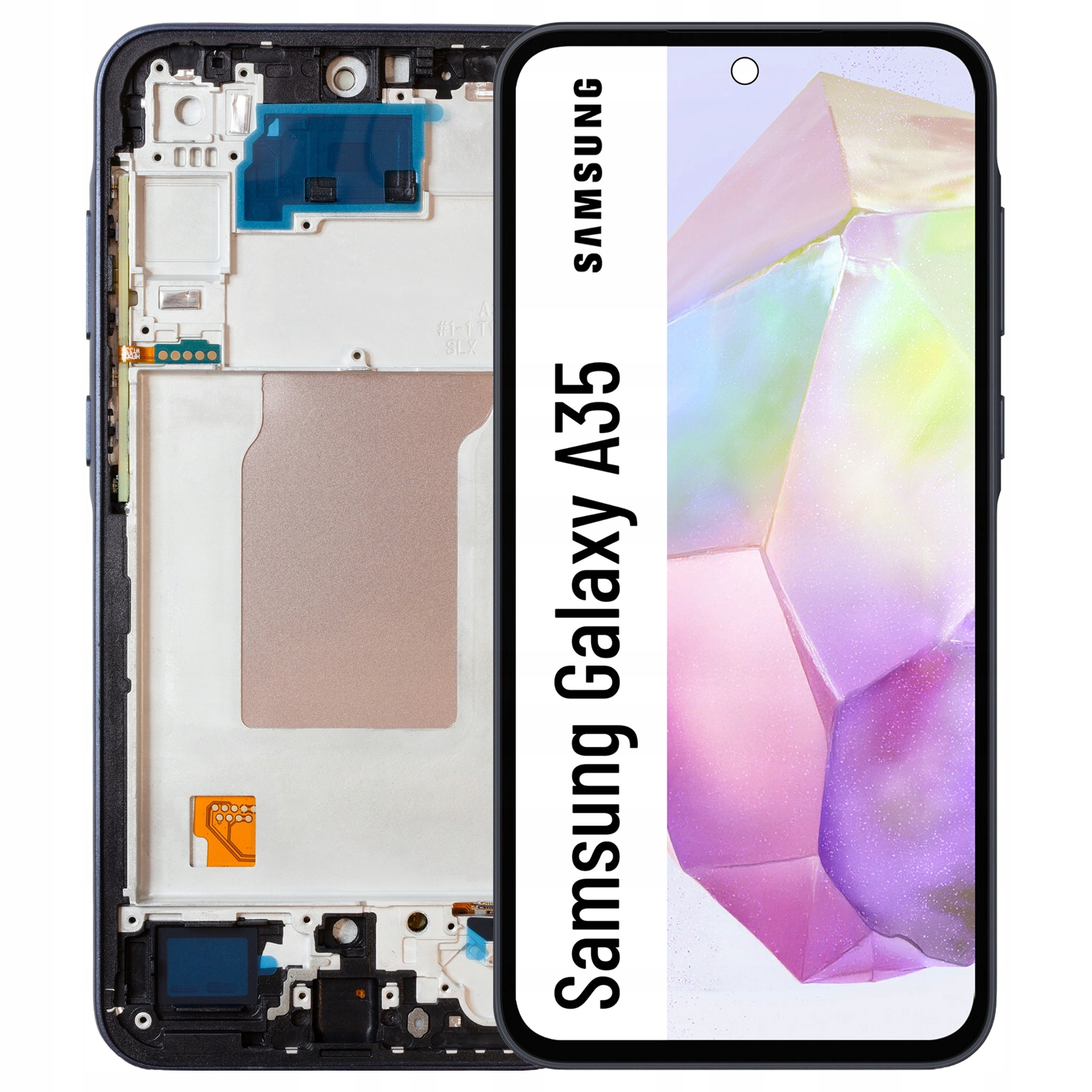Displej pro Samsung Galaxy A35 LCD Dotyk Digitizer Rámeček Incell SM-A356E