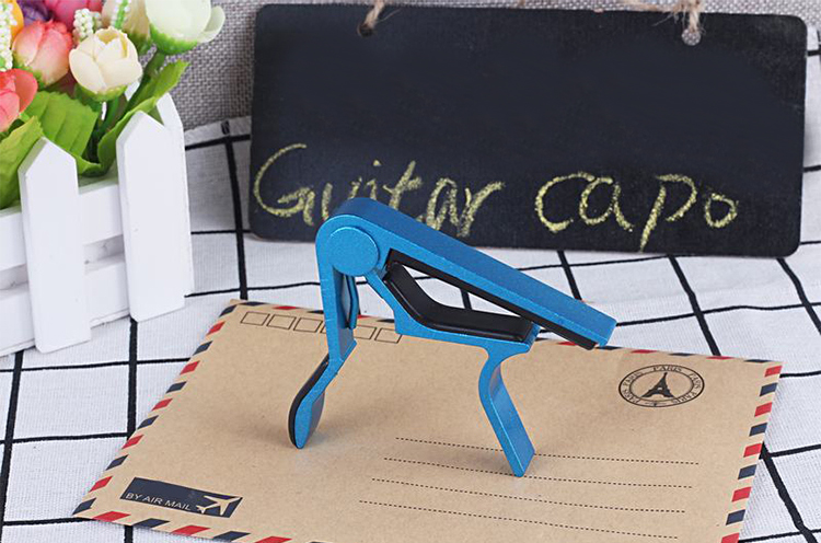 Kapodaster do gitary capo METALOWY struny Niebieski| GRATIS Kod producenta K5GG56QW