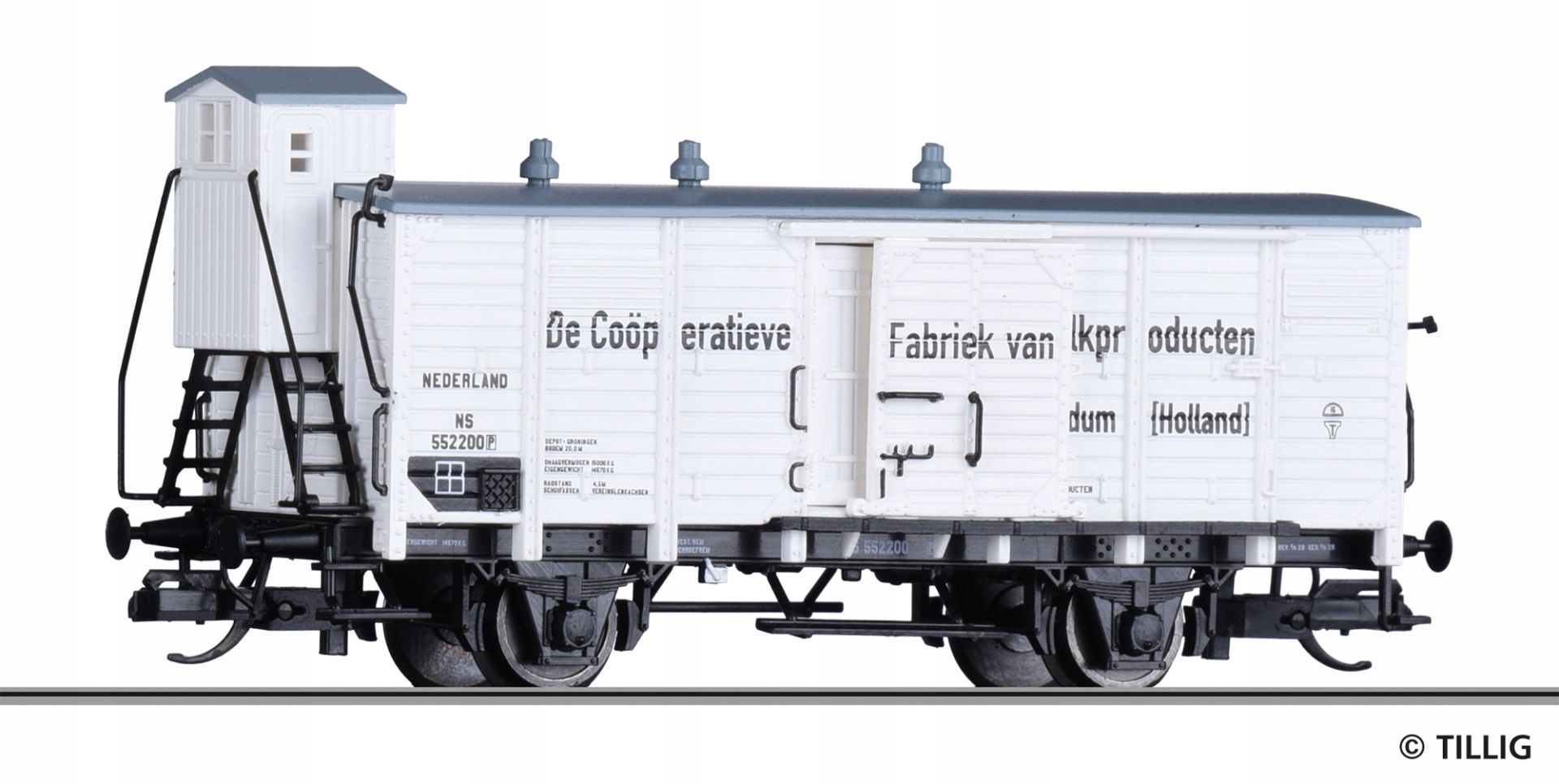 1:120 Wagon towarowy Ns Tillig 17383