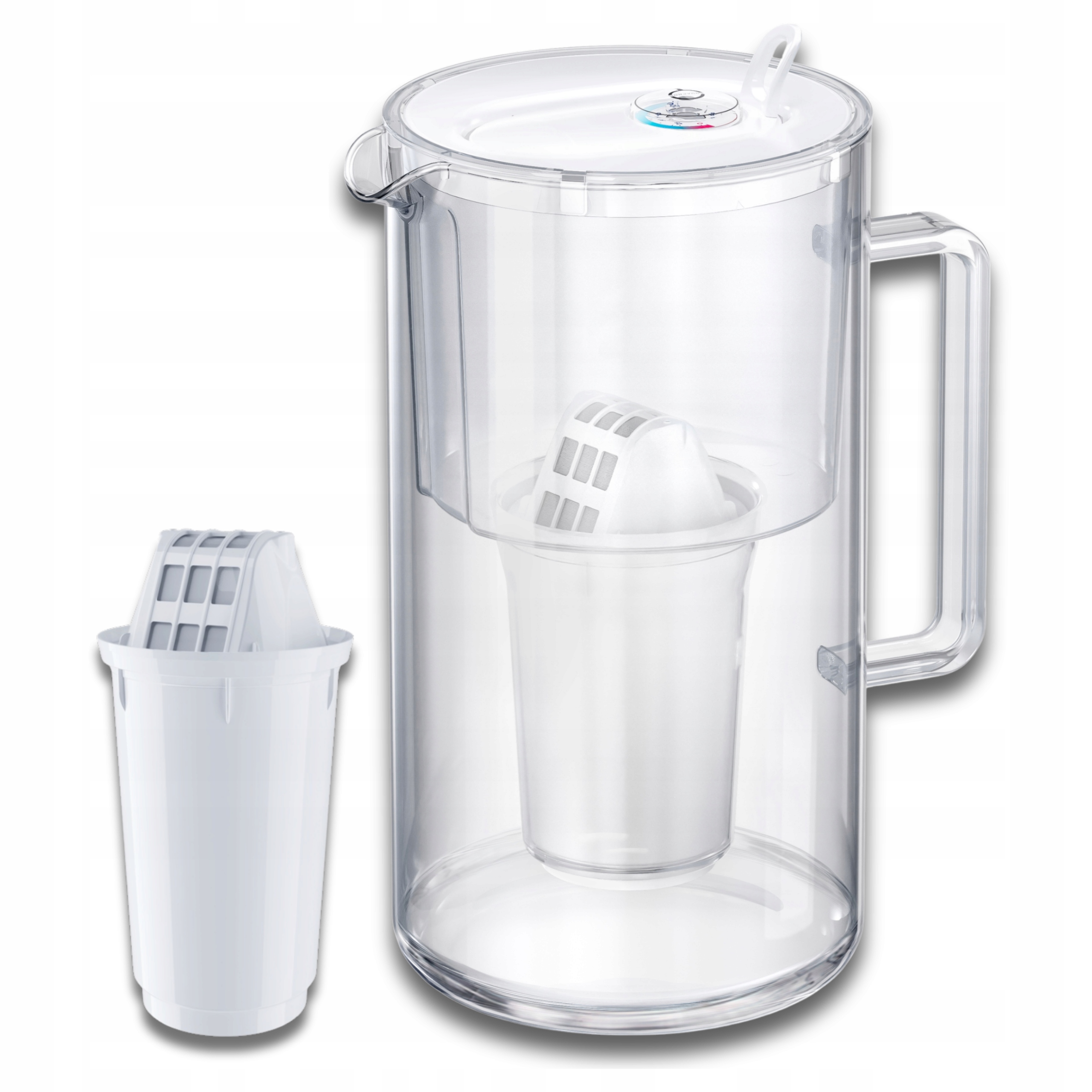 Filtrační konvice skleněná Aquaphor Nord 2,5 l s náplní A5 (350 l), bílá