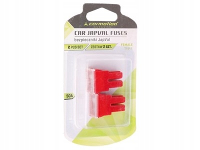 BEZPIECZNIKI JAPVAL TYP F 50A, 2 SZT.