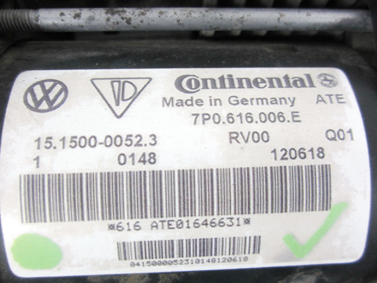 luftfederung kompressor Porsche Cayenne S II 958 7P5 92A