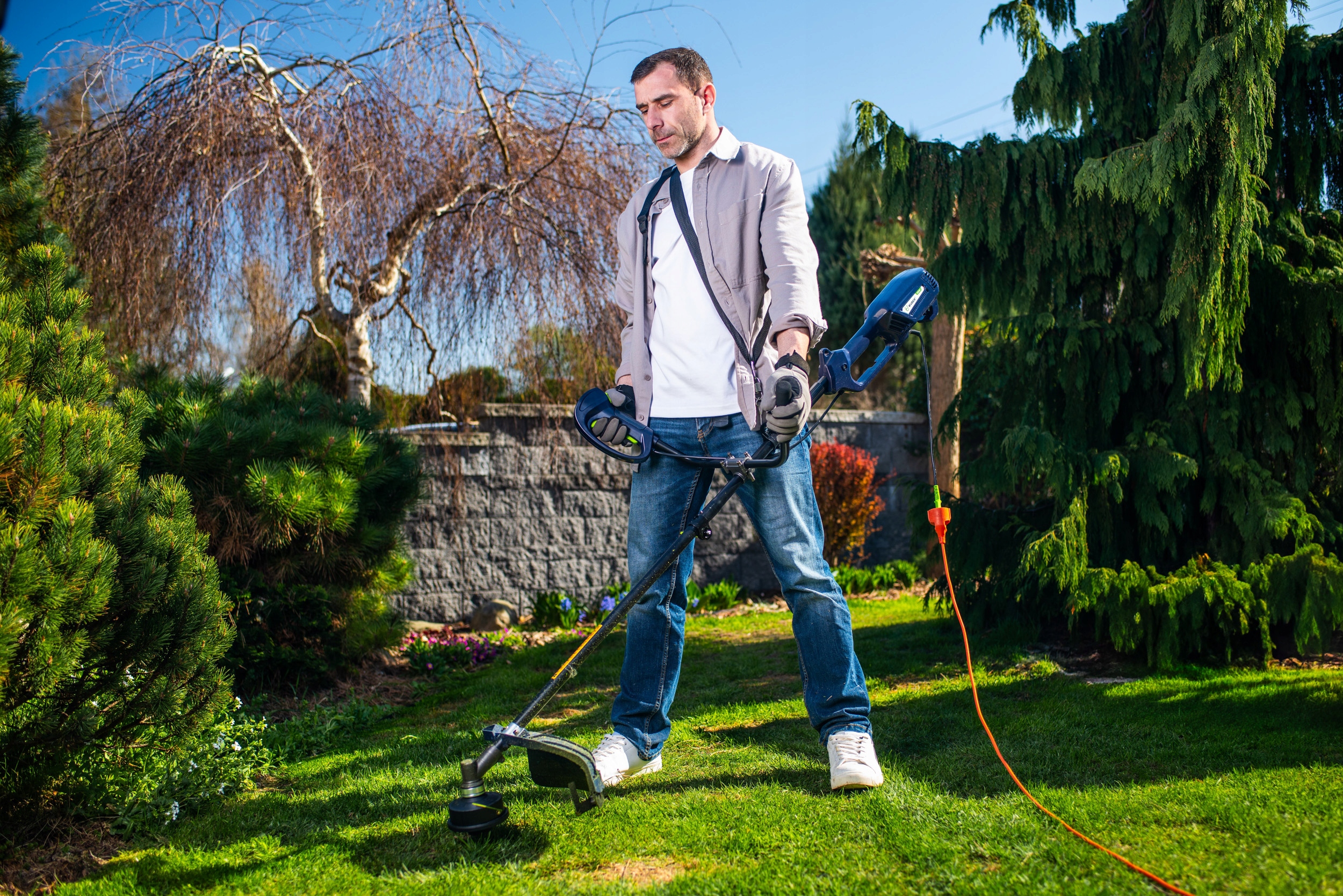 PODKASZARKA KOSA ELEKTRYCZNA DO TRAWY WYKASZARKA + GŁOWICA ŻYŁKA OSTRZE Kod producenta W21151 PODKASZARKA KOSA ELEKTRYCZNA WUBER