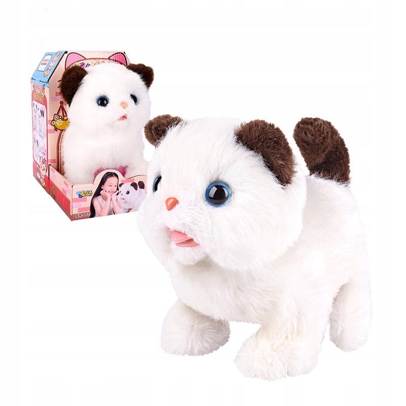 Elektryczny kot, który chodzi i mruczy 13840608120 - Allegro.pl