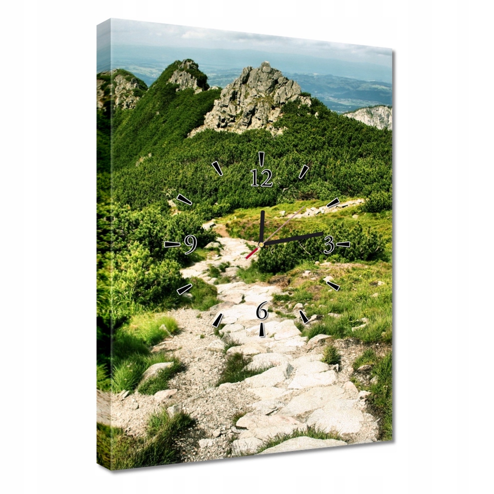 Nástěnné hodiny 40x60 Hory Tatry