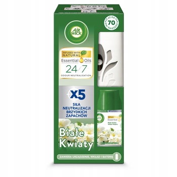 Levně Air Wick Freshmatic Bílé Květy/Bílé Květiny 250 ml Komplet Nested