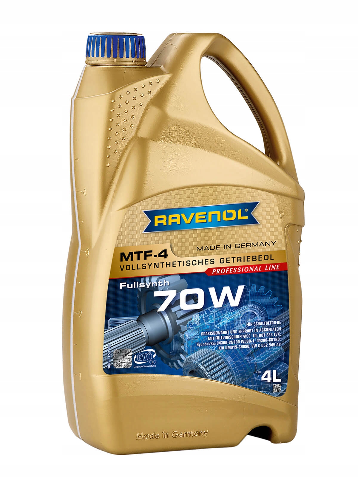 RAVENOL MTF-4 olej przekładniowy SAE 70W 4L 1221113-004-01-999