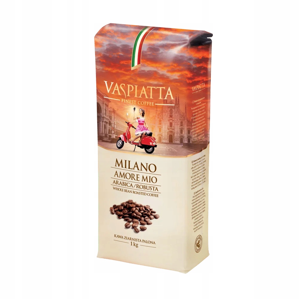 Kawa Ziarnista Vaspiatta Milano Amore Mio 1kg