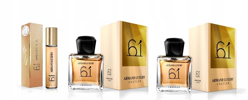 Chatler Armand Luxury 61 2x100ml 30ml Edp Set