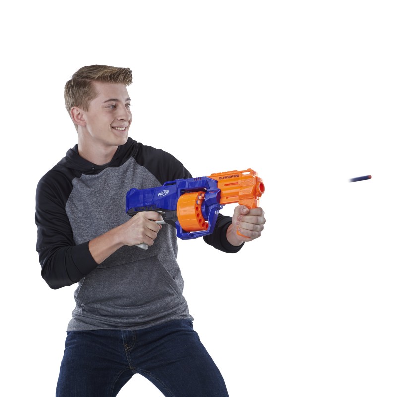 NERF SURGEFIRE OBRACANY MAGAZYNEK 30x STRZAŁKI Marka NERF