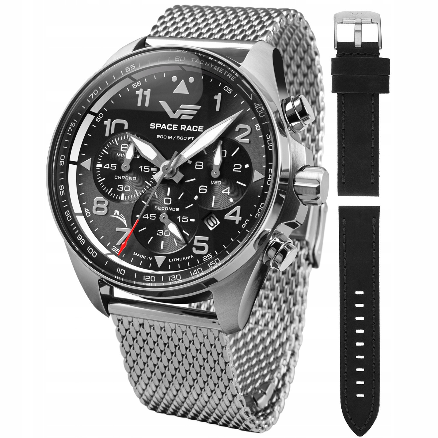 Pánské Hodinky Vostok Europe 6S20-325A741B stříbrné