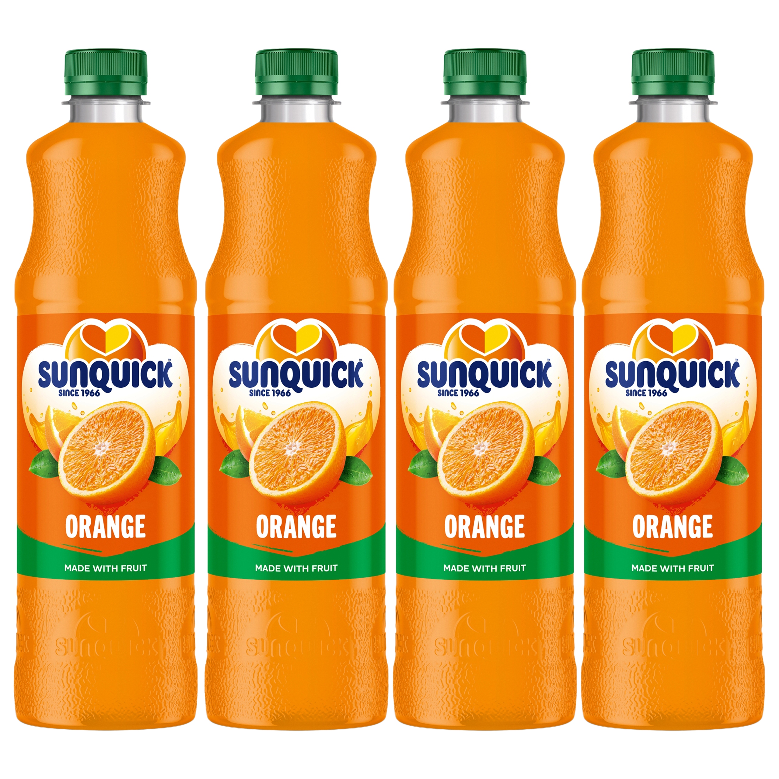 Sunquick zestaw 4 syropów o smaku Pomarańczowym 4x700ml