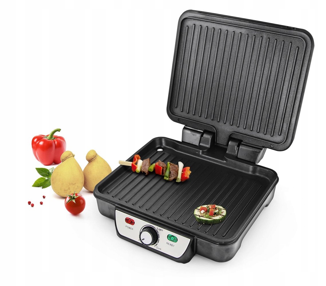 

Grill Elektryczny Rozkładany Opiekacz 2000W Duży