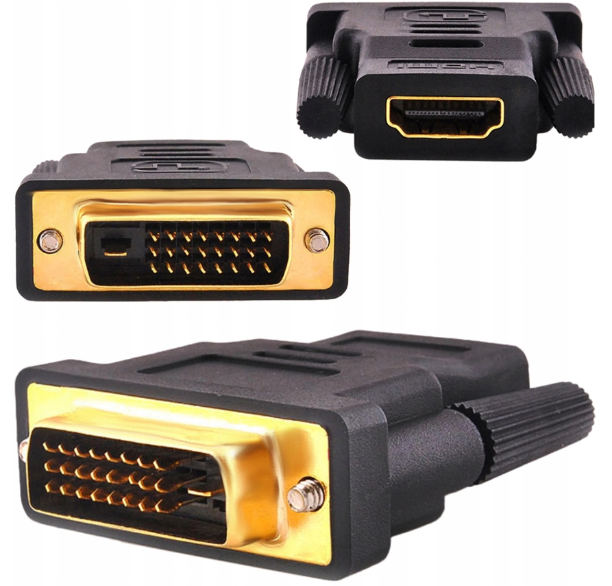 Adapter Przejściówka Konwerter DVI 24+1pin do HDMI EAN (GTIN) 0731093163241