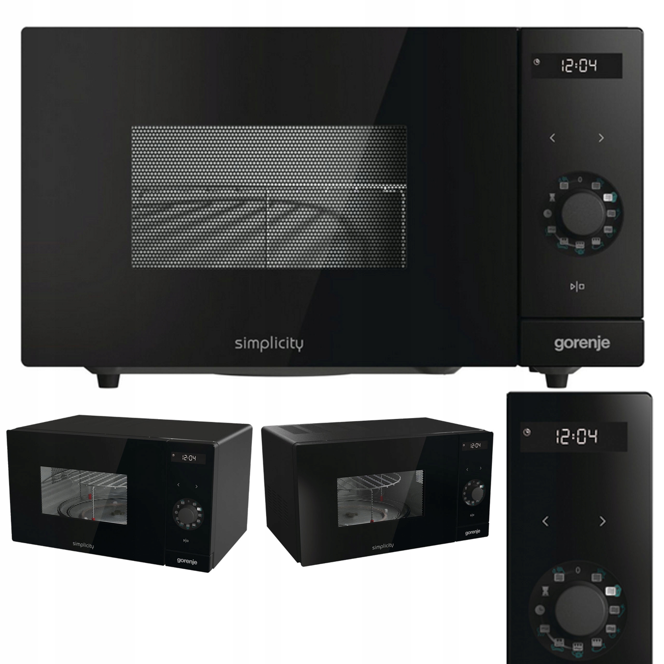 Kuchenka mikrofalowa Gorenje MO235SYB Grill 900W Czarny