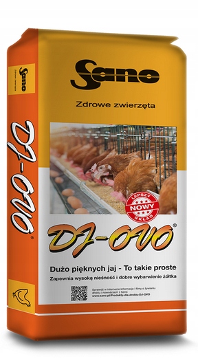 SANO DJ-OVO 25kg Pasza Karma dla kur niosek