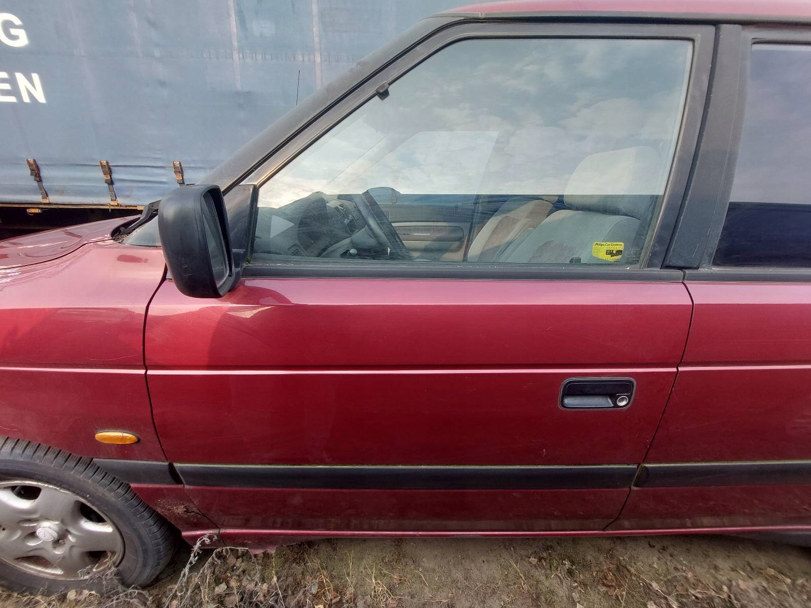 DRZWI KOMPLETNE LEWY PRZÓD MAZDA MPV I FL