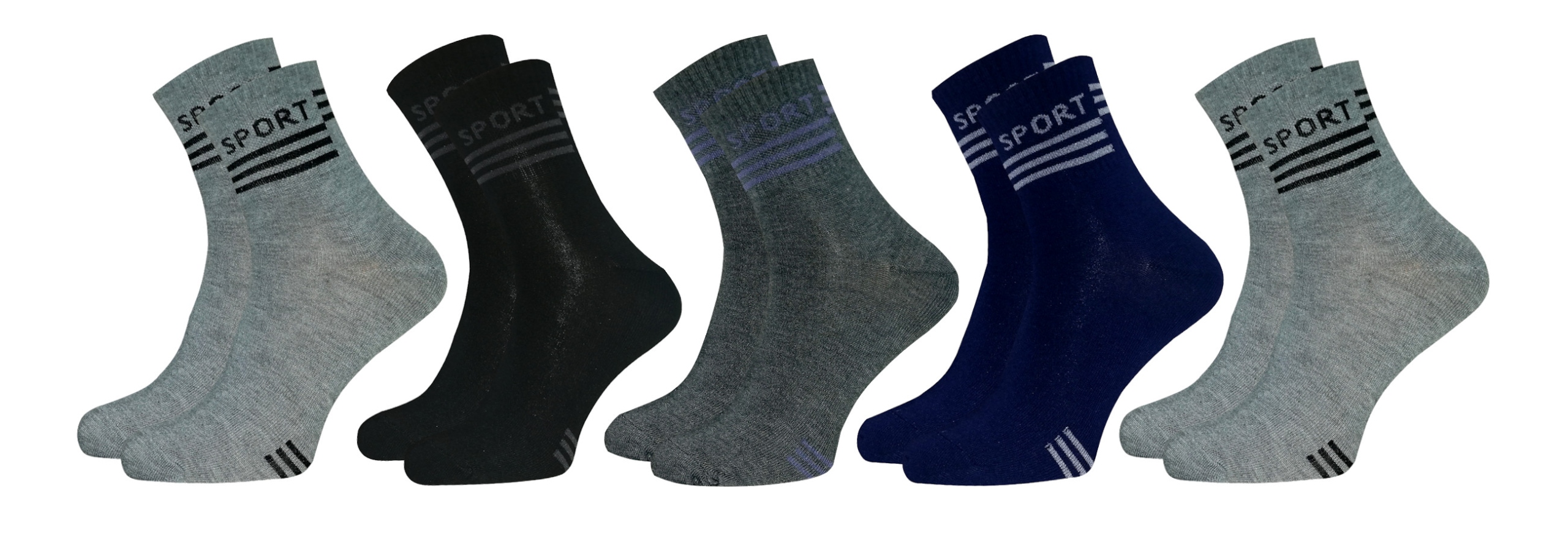 

5x Skarpety długie Skarpetki męskie bawełna 42-46