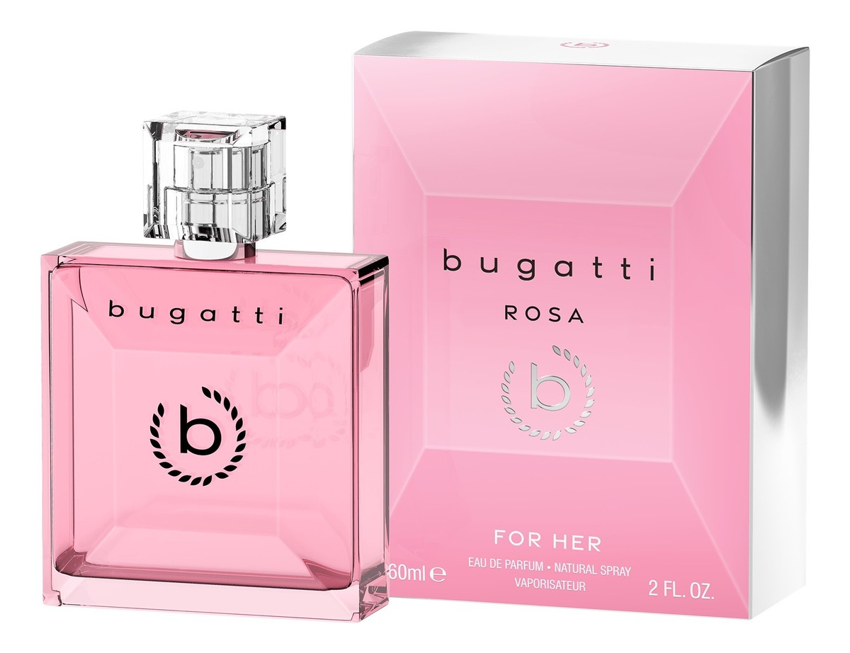 Bugatti Rosa Parfémovaná voda pro ženy 60 Ml