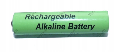 Akumulatorek AAA R3 1.5V Alkaliczny Ładowalny 1.5V 4szt Symbol baterii AAA (R3)