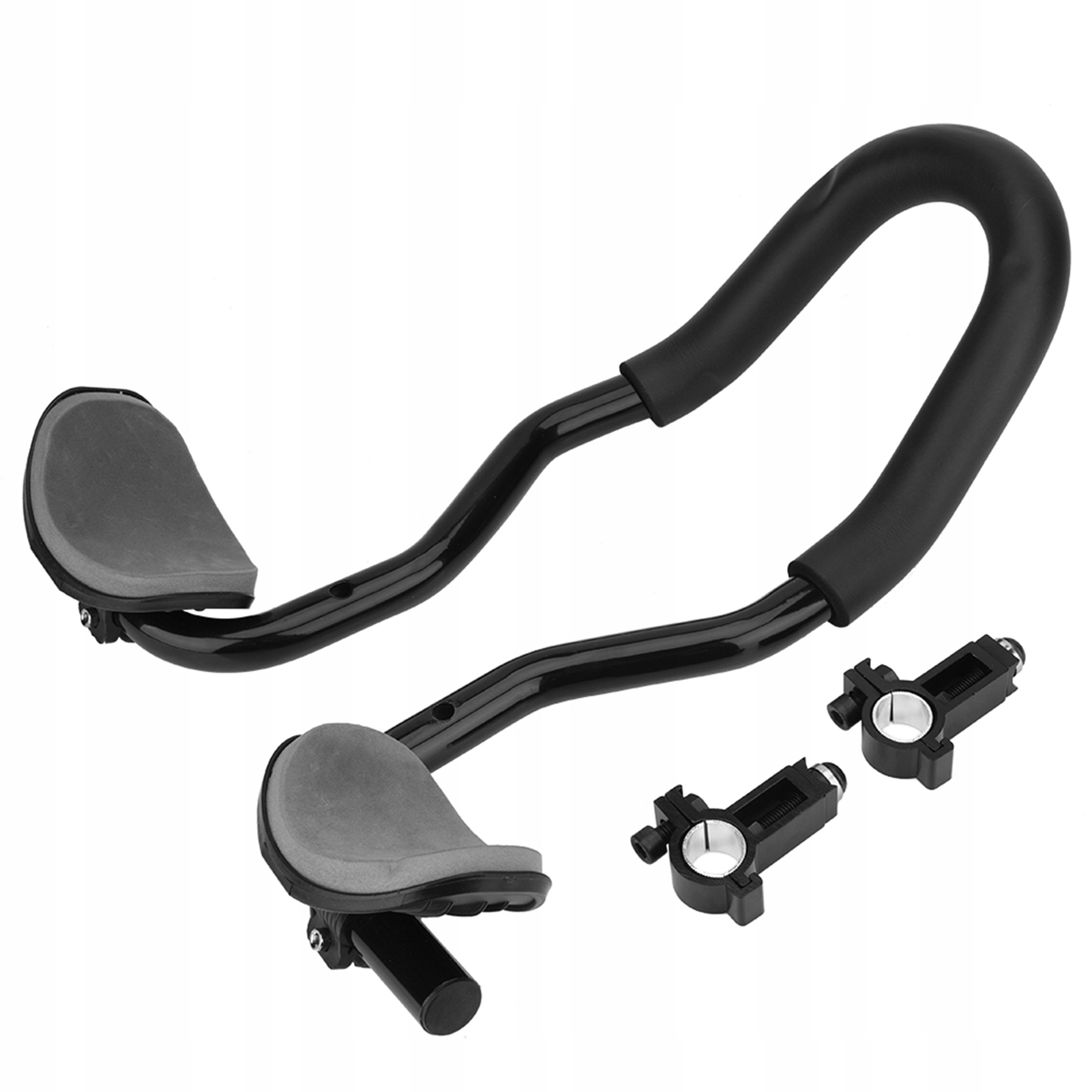 STABILNY ALUMINIOWY STEROWNIK ROWEROWY Z PODUSZKĄ GĄBKI DO ROWERU