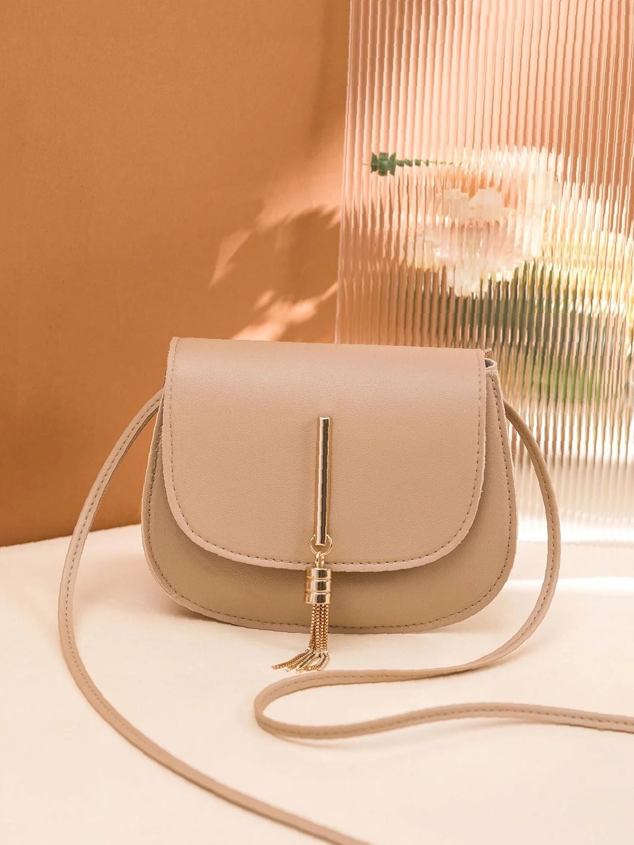 SHEIN MAŁA TOREBKA CROSSBODY Z ZŁOTYM FRĘDZLEM 808 13656996221 Allegro.pl