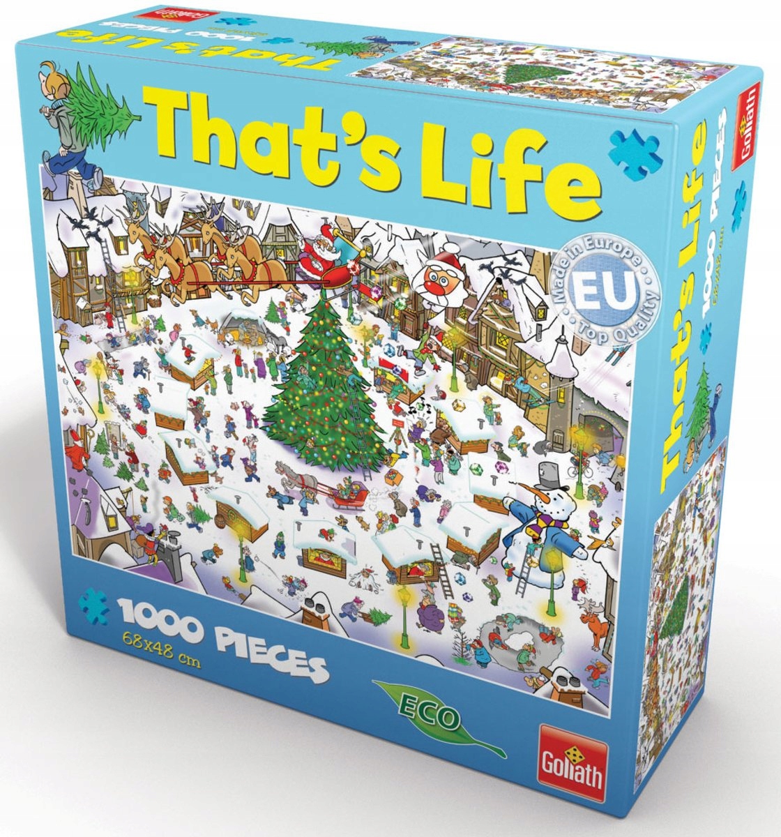 

Goliath puzzle Thats Life 1000 el Christmas 371337