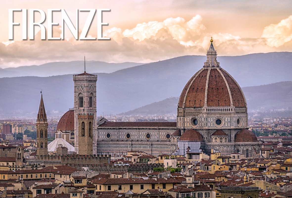 

Florencja Panorama Skyline Magnes na lodówkę