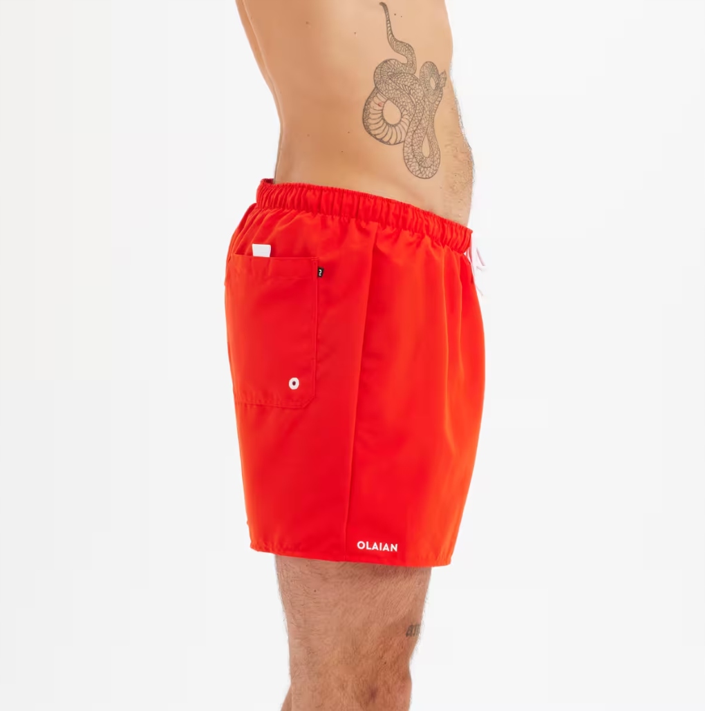 SPODENKI SZORTY KĄPIELOWE KĄPIELÓWKI CZERWONE 3XL Płeć produkt uniseks