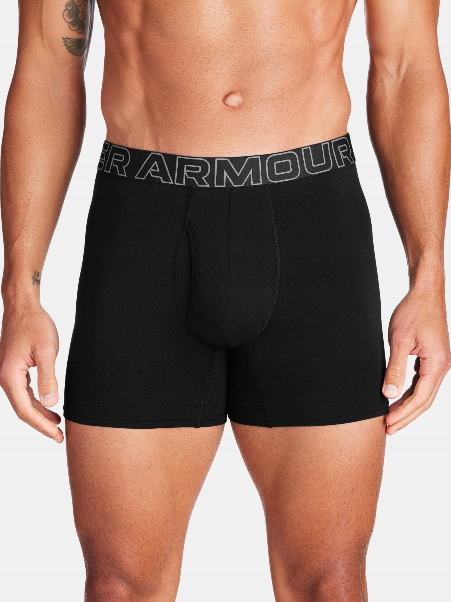 Under Armour Boxerky M Ua Perf Cotton 6in-BLK černá