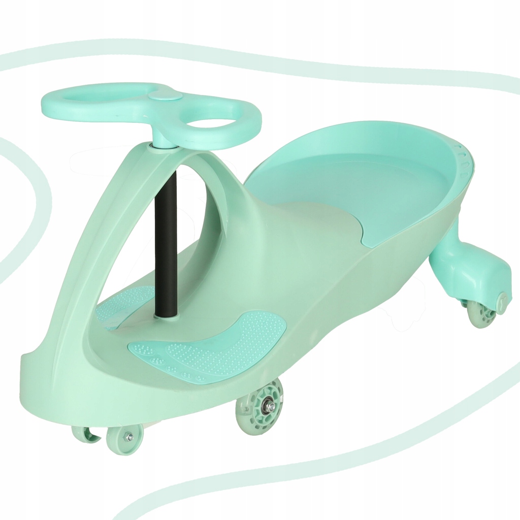 JEŹDZIK GRAWITACYJNY ŚWIECĄCE KOŁA LED KAUCZUKOWE POJAZD MIĘTOWY Wiek dziecka 3 lata +