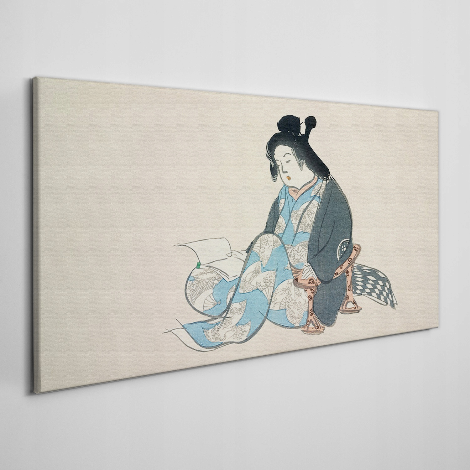 

Obraz ścienny na płótnie Kobiety kimono 120x60 cm