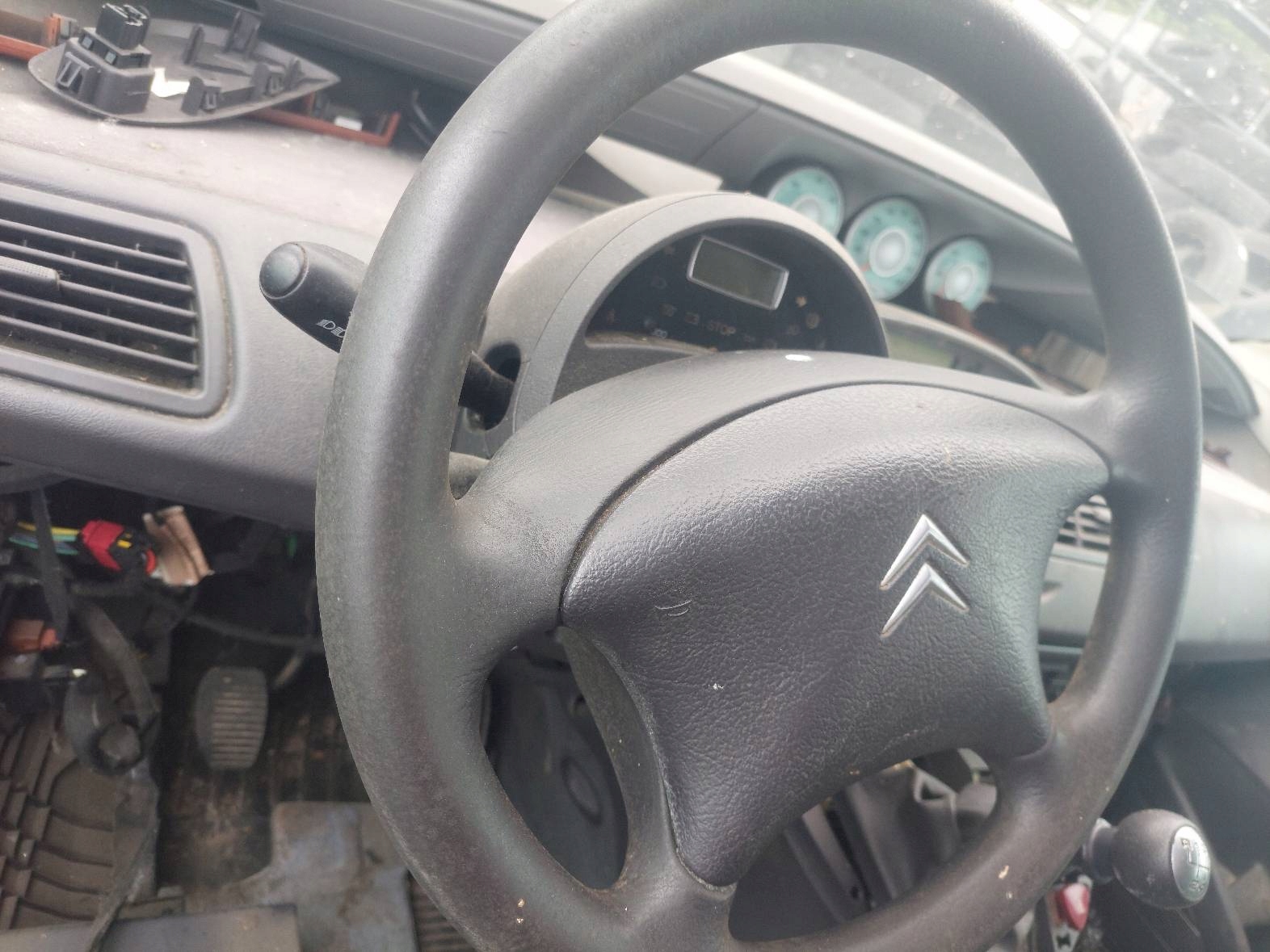 steering wheel, + airbag CITROEN C8 before lift