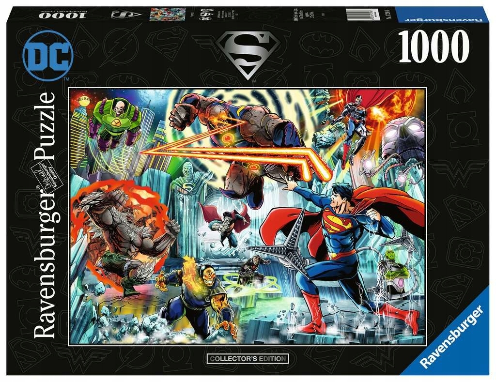 

Ravensburger, Puzzle 1000: Superman edycja kole