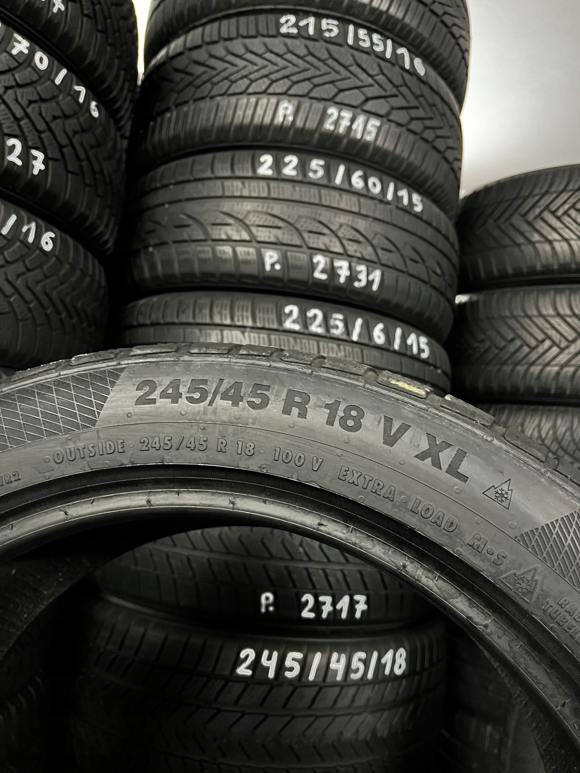 OPONY 245/45/18 CONTINENTAL WINTER CONTACT TS 850P SSR RSC 2020 rok 100V Profil opony 45