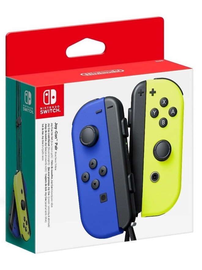 Ovladače Joy-Con Blue/Neon Yellow