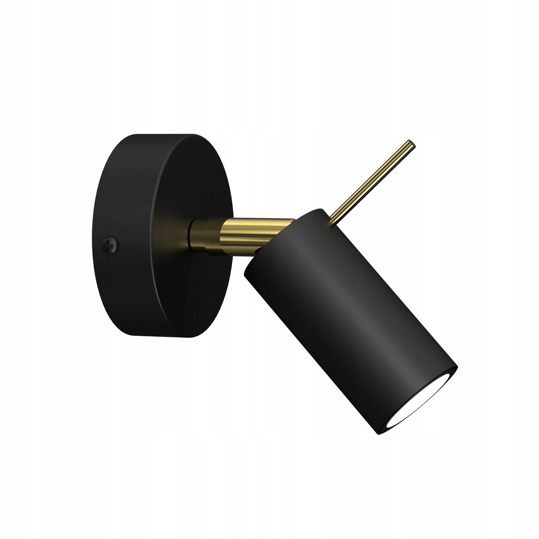 Nástěnné svítidlo Preston Gold/black 1x mini GU10