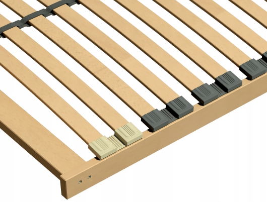 Stelaż wkład do łóżka regulowany 90x200 28 listew Marka bez marki