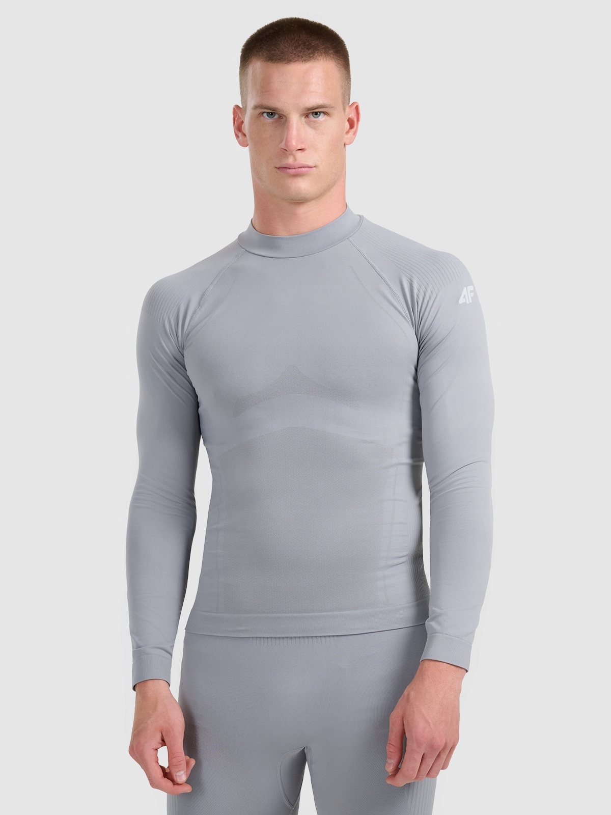 Termoaktivní Lyžařské Spodní Prádlo 4F Pánské Bezešvé Nahoře USEAM224 AW25 S/m