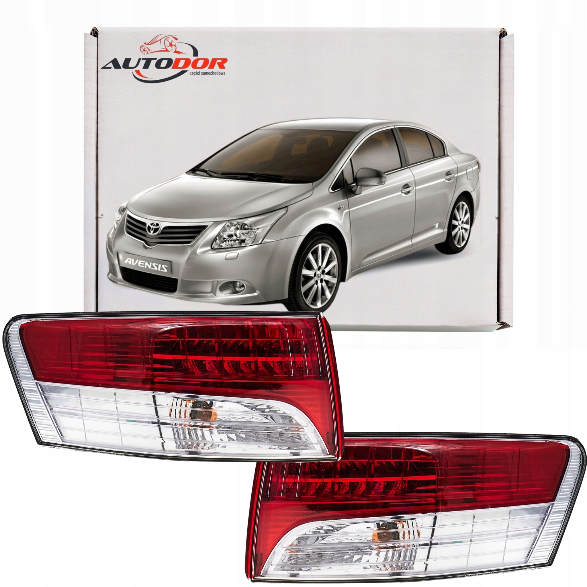 Toyota Avensis T27 Sedan 2008-2012 Led Zadní Světla Levá Pravá Sada Nová