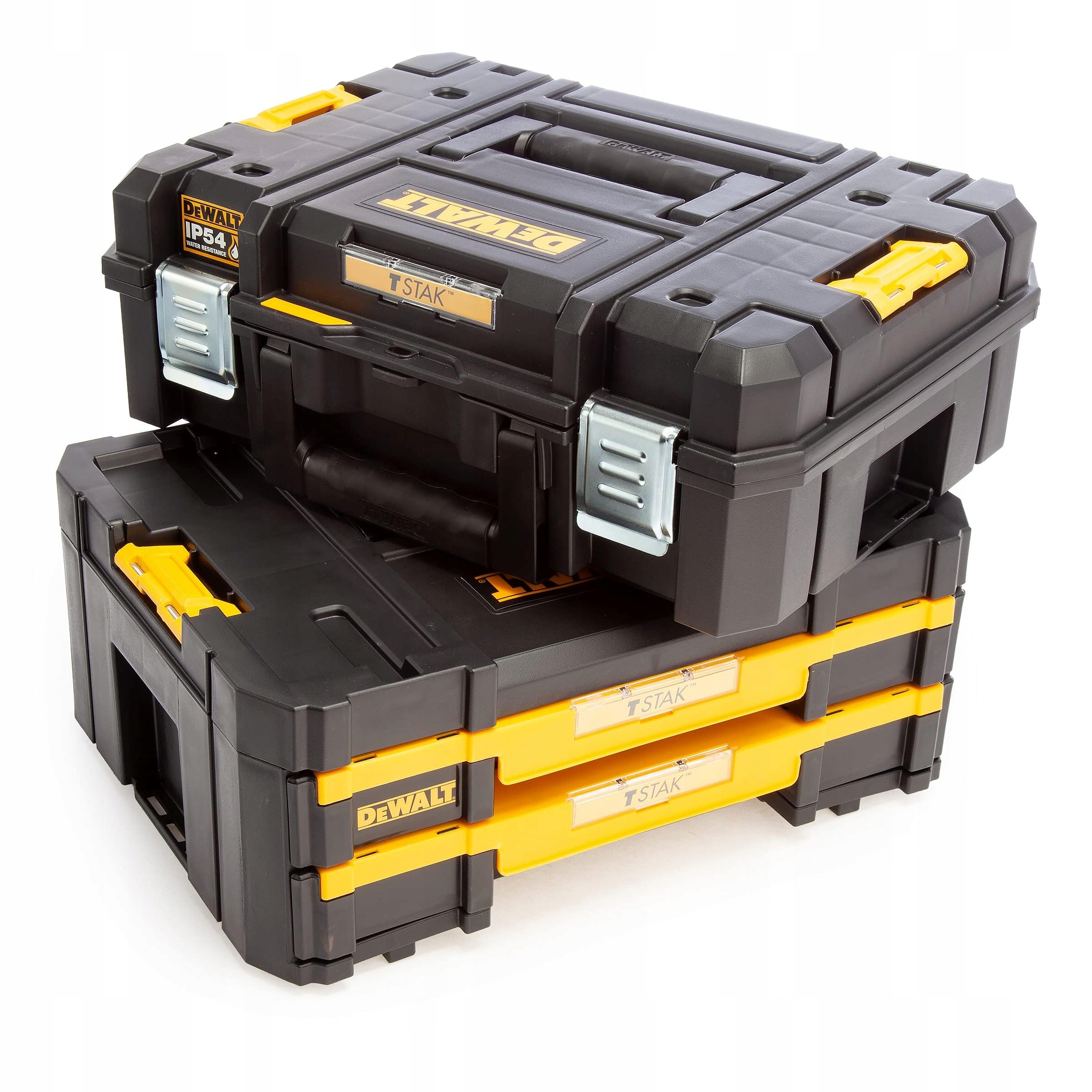 DEWALT Zestaw Skrzyń T STAK DWST83395-1 IP54 Pianka Metalowe Zapięcia — miniatura 2