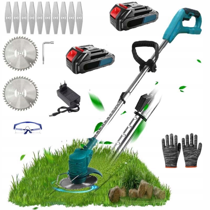 Elektrická Akumulátorová Sekačka Křovinořez 21V 2XAKU