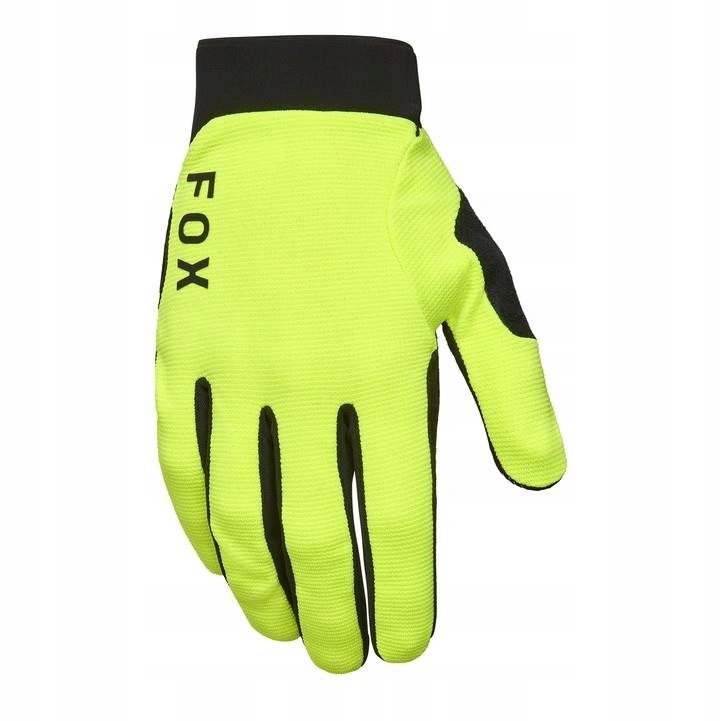 Cyklistické rukavice Fox Ranger Gel Fluo Yellow žluté fluo